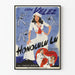 Vintage-Poster Honolulu Lu - Retro-Kinodekoration für die Wand