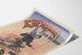 Vintage-Poster Dekorative Uhr Le Major Burk