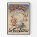 Vintage-Poster L'Horloge Les Frères Léopold zur Wanddekoration