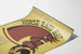 Vintage-Horse-Eats-Hat-Poster - Wanddekoration Theater