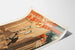Vintage-Poster A Stranger in New York - Künstlerische Wanddekoration