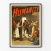Vintage-Poster Humanity - Der neueste englische Erfolg