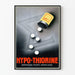 Vintage-Poster Hypo-Thiorine für medizinische Wanddekoration