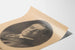 Vintage-Poster Porträt Woodrow Wilson Inspirierendes Zitat