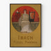 Vintage-Poster Wanddekoration Ibach Flügel Klaviere