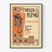 Dekoratives Poster Idyllen des Königs von Alfred Tennyson