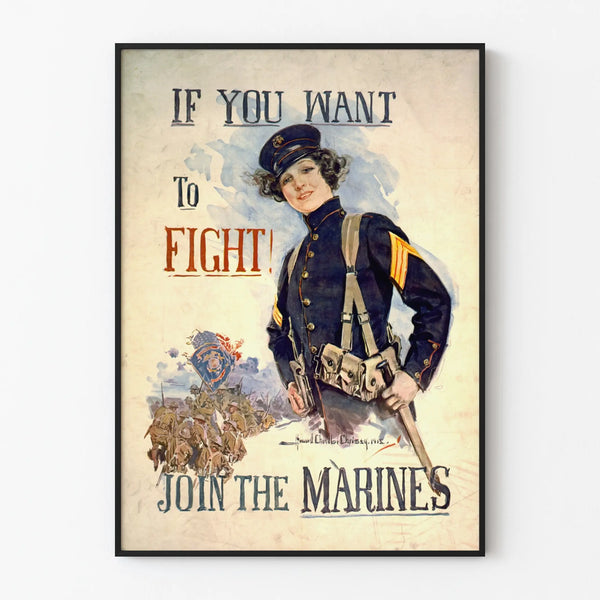 if-you-want-to-fight-join-the-marines