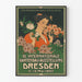Vintage-Poster Internationale Gartenbaumesse 1907 Dresden