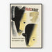 Vintage-Poster In The Blackout für Wanddekoration