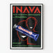 Vintage-Poster INAVA immunisierende Zahnpasta
