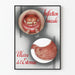 Vintage-Arztposter für Mundinfektion und Magulcus
