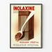 Vintage-Poster Inolaxine Darmregulator Dekorativ