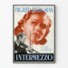 Vintage-Poster Intermezzo mit Ingrid Bergman und Geiger