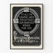 Vintage-Poster der Internationalen Vereinigung der Elektrotypierer 1921