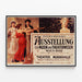Vintage-Poster Internationale Ausstellung Wien 1892 - Wanddekoration Theater und Musik — gerahmtes Bild an der Wand