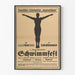 Vintage-Poster 1921 - 1. Internationales Schwimmfest