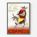 Vintage-Werbeplakat Iodamelis Fettleibigkeit - Retro-Wanddekoration