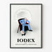 Vintage-Poster Iodex mit Methylsalicylat für Wanddekoration