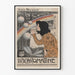 Jugendstil-Poster 3 rue Thénard - Irichromatin von Jacques Rogue