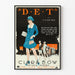 Vintage-Film-Poster Es mit Clara Bow in Blau