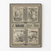 Vintage-Werbeplakat Verlag J. Rothschild Paris 13 Rue des Saints Pères