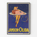 Vintage-Werbeplakat für Olida Schinken