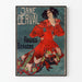 Vintage-Poster Jane Derval Folies Bergère Wanddekoration