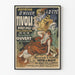 Vintage-Poster Winter- und Sommergärten Tivoli Waux-Hall
