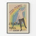 Vintage-Poster Jean-Pierre zur Wanddekoration Artem Legrand