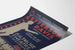 Vintage-Poster des Jefferson Davis-Theaters – Künstlerische Wanddekoration