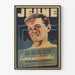 Vintage-Poster Junge übt einen guten Beruf aus - Retro-Wanddekoration