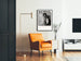 Vintage-Poster Jimmy Owens Plus in Schwarz-Weiß
