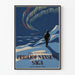 Dekoratives Poster von Fridtjof Nansens Saga von Jon Sørensen