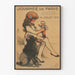 Vintage-Poster Tag der Pariser 14. Juli 1917