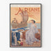 Vintage-Poster Ariane Oper Jules Massenet Wanddekoration