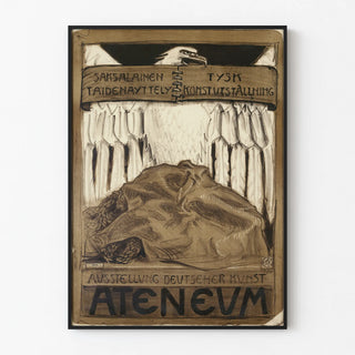juliste-saksalaiseen-taidenayttelyyn-ateneumissa-1922