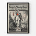 Vintage-Poster Keep A Steady Heart für Wanddekoration
