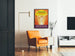 Vintage-Poster Kalzana - Retro- und Energetisierende Wanddekoration