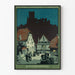 Vintage-Poster Kaysersberg - Wanddekoration Eisenbahnen von Elsass und Lothringen