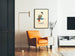Vintage-Poster Papagei mit Matrosenmütze Keep It Under Your Hat
