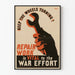 Vintage-Poster Mechanikreparatur - Industrielle Wanddekoration