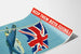 Vintage-Poster Keep Them Both Flying - Wanddekoration Luftfahrt und Union Jack