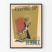 Vintage-Poster Wanddekoration Wissenschaft und Mikroskop