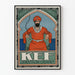 Vintage-Poster KEF Orientalisk Cigaret Wanddekoration