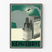 Vintage-Poster Képhédryl - Dekoratives Medikamenten-Poster mit Tropfen