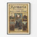 Vintage-Poster Kermaria Gedicht und Musik von Armorique