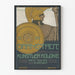 Vintage-Poster Darmstadt 1904 Ausstellung Künstlerkolonie