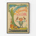 Deutscher Vintage-Poster Kladderadatsch - Erste politische Satirezeitschrift Deutschlands