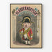 Vintage-Poster Kladderadatsch Kalender 1858 für Wanddekoration