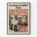Vintage-Poster Norwegisch Nynorsk Vikeblad